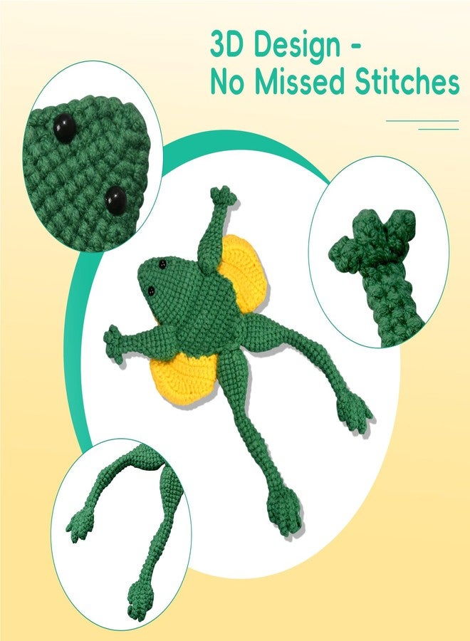 Skillssist Hand Crocheted Interactive Anatomy Frog - Cute Educational Crochet Frog with Organs, Unique Handmade Gift for Science Lovers & Curious - Image 4